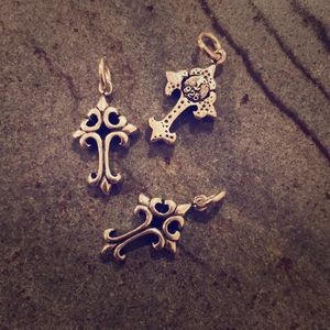 Sterling Silver Cross Charm
